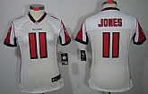 Women's Nike Limited Atlanta Falcons #11 Julio Jones White Jerseys,baseball caps,new era cap wholesale,wholesale hats