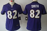 Women's Nike Limited Baltimore Ravens #82 Torrey Smith Purple Jerseys,baseball caps,new era cap wholesale,wholesale hats
