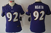 Women's Nike Limited Baltimore Ravens #92 Haloti Ngata Purple Jerseys,baseball caps,new era cap wholesale,wholesale hats