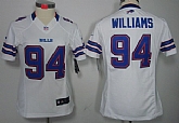 Women's Nike Limited Buffalo Bills #94 Mario Williams White Jerseys,baseball caps,new era cap wholesale,wholesale hats