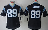 Women's Nike Limited Carolina Panthers #89 Steve Smith Black Jerseys,baseball caps,new era cap wholesale,wholesale hats