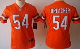Women's Nike Limited Chicago Bears #54 Brian Urlacher Orange Jerseys,baseball caps,new era cap wholesale,wholesale hats