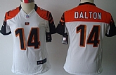 Women's Nike Limited Cincinnati Bengals #14 Andy Dalton White Jerseys,baseball caps,new era cap wholesale,wholesale hats