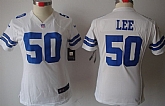 Women's Nike Limited Dallas Cowboys #50 Sean Lee White Jerseys,baseball caps,new era cap wholesale,wholesale hats
