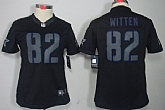 Women's Nike Limited Dallas Cowboys #82 Jason Witten Black Impact Jerseys,baseball caps,new era cap wholesale,wholesale hats