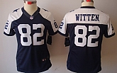 Women's Nike Limited Dallas Cowboys #82 Jason Witten Blue Thanksgiving Jerseys,baseball caps,new era cap wholesale,wholesale hats