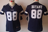 Women's Nike Limited Dallas Cowboys #88 Dez Bryant Blue Jerseys,baseball caps,new era cap wholesale,wholesale hats