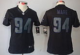 Women's Nike Limited Dallas Cowboys #94 DeMarcus Ware Black Impact Jerseys,baseball caps,new era cap wholesale,wholesale hats