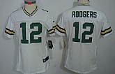Women's Nike Limited Green Bay Packers #12 Aaron Rodgers White Jerseys,baseball caps,new era cap wholesale,wholesale hats