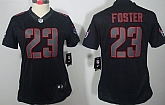 Women's Nike Limited Houston Texans #23 Arian Foster Black Impact Jerseys,baseball caps,new era cap wholesale,wholesale hats