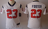 Women's Nike Limited Houston Texans #23 Arian Foster White Jerseys,baseball caps,new era cap wholesale,wholesale hats