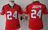 Women's Nike Limited Houston Texans #24 Johnathan Joseph Red Jerseys,baseball caps,new era cap wholesale,wholesale hats