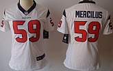 Women's Nike Limited Houston Texans #59 Whitney Mercilus White Jerseys,baseball caps,new era cap wholesale,wholesale hats