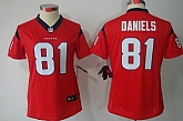 Women's Nike Limited Houston Texans #81 Owen Daniels Red Jerseys,baseball caps,new era cap wholesale,wholesale hats