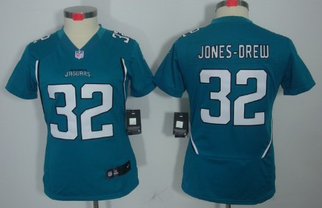 Women's Nike Limited Jacksonville Jaguars #32 Maurice Jones-Drew Green Jerseys