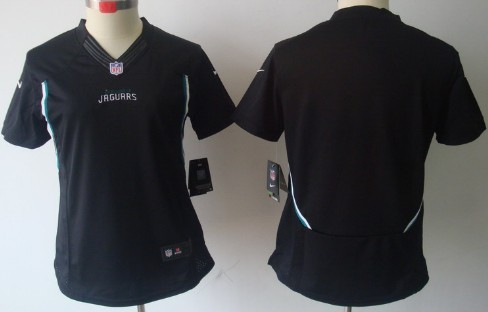 Women's Nike Limited Jacksonville Jaguars Blank Black Jerseys