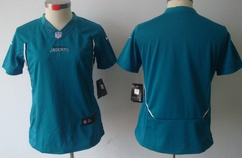 Women's Nike Limited Jacksonville Jaguars Blank Green Jerseys