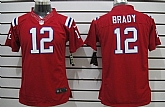 Women's Nike Limited New England Patriots #12 Tom Brady Red Jerseys,baseball caps,new era cap wholesale,wholesale hats