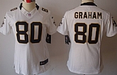 Women's Nike Limited New Orleans Saints #80 Jimmy Graham White Jerseys,baseball caps,new era cap wholesale,wholesale hats
