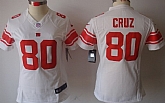 Women's Nike Limited New York Giants #80 Victor Cruz White Jerseys,baseball caps,new era cap wholesale,wholesale hats