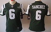 Women's Nike Limited New York Jets #6 Mark Sanchez Green Jerseys,baseball caps,new era cap wholesale,wholesale hats
