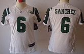 Women's Nike Limited New York Jets #6 Mark Sanchez White Jerseys,baseball caps,new era cap wholesale,wholesale hats