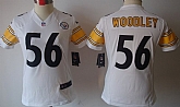 Women's Nike Limited Pittsburgh Steelers #56 Lamarr Woodley White Jerseys,baseball caps,new era cap wholesale,wholesale hats