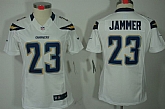 Women's Nike Limited San Diego Chargers #23 Quentin Jammer White Jerseys,baseball caps,new era cap wholesale,wholesale hats