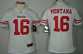 Women's Nike Limited San Francisco 49ers #16 Joe Montana White Jerseys,baseball caps,new era cap wholesale,wholesale hats