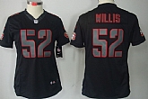 Women's Nike Limited San Francisco 49ers #52 Patrick Willis Black Impact Jerseys,baseball caps,new era cap wholesale,wholesale hats