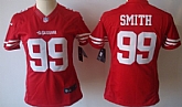 Women's Nike Limited San Francisco 49ers #99 Aldon Smith Red Jerseys,baseball caps,new era cap wholesale,wholesale hats