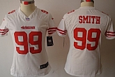 Women's Nike Limited San Francisco 49ers #99 Aldon Smith White Jerseys,baseball caps,new era cap wholesale,wholesale hats