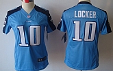 Women's Nike Limited Tennessee Titans #10 Jake Locker Light Blue Jerseys,baseball caps,new era cap wholesale,wholesale hats