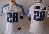 Women's Nike Limited Tennessee Titans #28 Chris Johnson White Jerseys,baseball caps,new era cap wholesale,wholesale hats