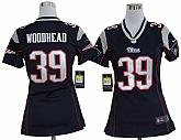 Women's Nike New England Patriots #39 Danny Woodhead Blue Game Team Jerseys,baseball caps,new era cap wholesale,wholesale hats