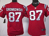Women's Nike New England Patriots #87 Rob Gronkowski Red Game Team Jerseys,baseball caps,new era cap wholesale,wholesale hats