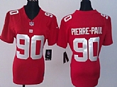 Women's Nike New York Giants #90 Jason Pierre-Paul Red Game Jerseys,baseball caps,new era cap wholesale,wholesale hats
