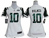 Women's Nike New York Jets #10 Santonio Holmes Green Team Jerseys,baseball caps,new era cap wholesale,wholesale hats