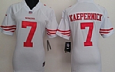 Women's Nike San Francisco 49ers #7 Colin Kaepernick White Game Team Jerseys,baseball caps,new era cap wholesale,wholesale hats