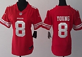 Women's Nike San Francisco 49ers #8 Steve Young Red Game Jerseys,baseball caps,new era cap wholesale,wholesale hats