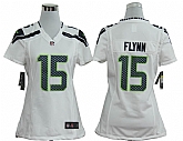 Women's Nike Seattle Seahawks #15 Matt Flynn White Game Team Jerseys,baseball caps,new era cap wholesale,wholesale hats