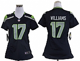 Women's Nike Seattle Seahawks #17 Mike Williams Blue Game Team Jerseys,baseball caps,new era cap wholesale,wholesale hats