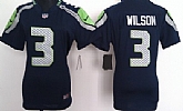 Women's Nike Seattle Seahawks #3 Russell Wilson Blue Game Team Jerseys,baseball caps,new era cap wholesale,wholesale hats