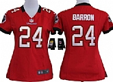 Women's Nike Tampa Bay Buccaneers #24 Mark Barron Red Game  Team  Jerseys,baseball caps,new era cap wholesale,wholesale hats