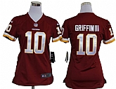 Women's Nike Washington Redskins #10 Robert Griffin III Red Team Jerseys,baseball caps,new era cap wholesale,wholesale hats