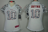 Women's Nike Washington Redskins #10 Robert Griffin III White Zebra Field Flirt Jerseys,baseball caps,new era cap wholesale,wholesale hats