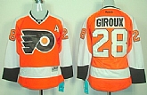 Women's Philadelphia Flyers #28 Claude Giroux Orange Jerseys,baseball caps,new era cap wholesale,wholesale hats