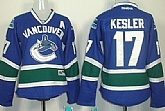 Women's Vancouver Canucks #17 Ryan Kesler Blue Jerseys,baseball caps,new era cap wholesale,wholesale hats