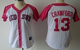 Womens Boston Red Sox #13 Carl Crawford 2012 Fashion Majestic Athletic Jerseys,baseball caps,new era cap wholesale,wholesale hats
