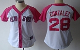Womens Boston Red Sox #28 Adrian Gonzalez 2012 Fashion Majestic Athletic Jerseys,baseball caps,new era cap wholesale,wholesale hats